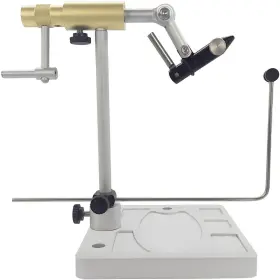 Kingfisher Fly Fishing 840334809395 Clarkfork True Rotary Tying Vise Gold Multi-color Kingfisher Fly Fishing 840334809395 Clarkfork True Rotary Tying Vise Gold Multi-color
