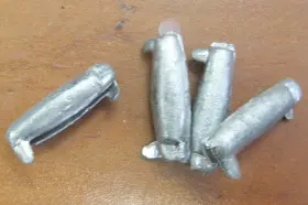 Kufa W070x10 10 Pack Of Pinch On Sinker 1/2 Oz 4pcs/pack Kufa W070x10 10 Pack Of Pinch On Sinker 1/2 Oz 4pcs/pack