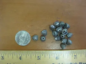 Kufa W071x3 6 Pack Of Worm Weight Sinkers 1/16oz 10 Pcs/pack Kufa W071x3 6 Pack Of Worm Weight Sinkers 1/16oz 10 Pcs/pack