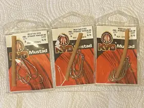 Kvd Mustad 023534422377 3/0 Spinnerbait/buzzbait Trailer Fishing Hooks 15 Total-nip Kvd Mustad 023534422377 3/0 Spinnerbait/buzzbait Trailer Fishing Hooks 15 Total-nip