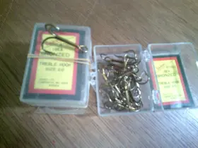 Laker Bth2 Treble Hooks Size 2/0 2- 18pack 36 Total