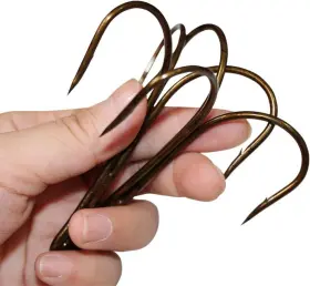 Laxygo 313041096018 Classic Treble Hooks Standard Strength Fishing Hook Large Super Sharp Triple Bar Laxygo 313041096018 Classic Treble Hooks Standard Strength Fishing Hook Large Super Sharp Triple Bar