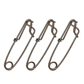 Laxygo 720226005770 5pcs Longline Fishing Snap Clips Stainless Steel Floatline Tuna 4 Sizes
