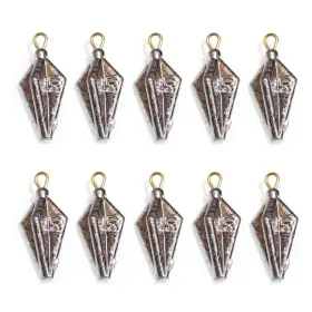 Laxygo 796391968967 20pcs/pack Fishing Pyramid Weights Bullet Lead Sinker Kit 10g 80g2.8o