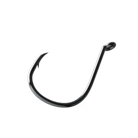 Lazer Sharp 047708690560 Eagle Claw Long Shank Octopus Hook Offset Up Eye Barbed Size 2/0 Medium W