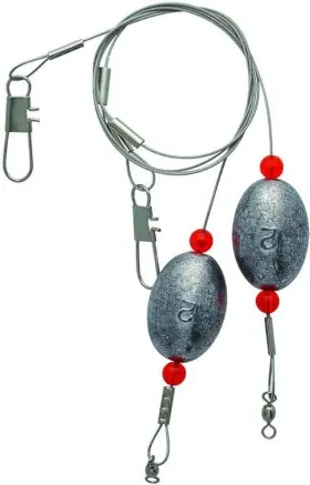 Lazer Sharp L832-2 Ea Ready Rig 2 Oz Size 18 Inch Egg Sinker Per Pack - Lazer Sharp L832-2 Ea Ready Rig 2 Oz Size 18 Inch Egg Sinker Per Pack -