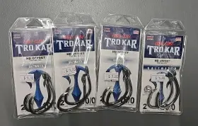 Lazer Trokar Tk619h-10/0 4x Eagle Claw Magnum Hd Offset Circle Hook Saltwater 10/0 Siz Lazer Trokar Tk619h-10/0 4x Eagle Claw Magnum Hd Offset Circle Hook Saltwater 10/0 Siz