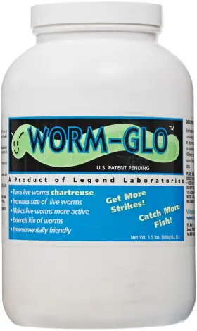 Legend Ll103 Worm Glo Plastic Bottle 1.5-pound