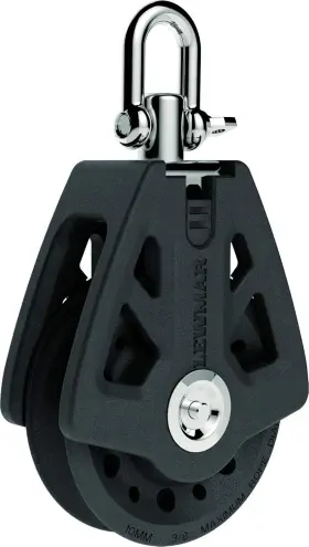 Lewmar 29927201 72mm Synchro Block Single Free-spin Bearing And Self-aligning Head Lewmar 29927201 72mm Synchro Block Single Free-spin Bearing And Self-aligning Head