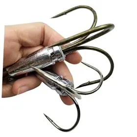 Likefish 43239-18610 Snagging Hooks Weighted Treble 2pcs/pack Fishing 5 Sizes Likefish 43239-18610 Snagging Hooks Weighted Treble 2pcs/pack Fishing 5 Sizes