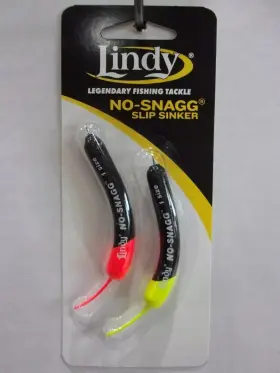 Lindy 025787008056 No Snagg Slip Sinker Ns125 Size 1 2pc Pack