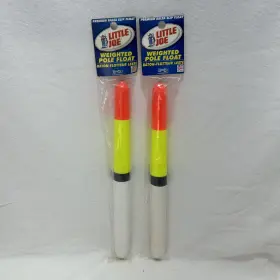 Lindy Little Joe Afw109 Hi Vis Weighted Pole Float 9 Inch X 1 2