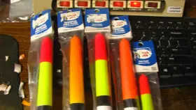 Little Joe 025787240265 Pole Floats 3 Sizes 2 Styles 5 Ct Nip Free Shipping