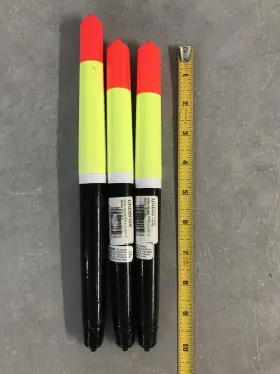 Little Joe 025787249527 Lot Of 3 Wtd. Glow Pole Floats 1 10.75 Inch And 2 10 Little Joe 025787249527 Lot Of 3 Wtd. Glow Pole Floats 1 10.75 Inch And 2 10