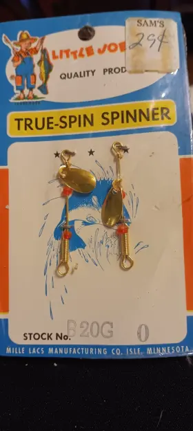 Little Joe B20g True-spin Spinner Stock Gold - Red 1 Cardack Discontinued Little Joe B20g True-spin Spinner Stock Gold - Red 1 Cardack Discontinued