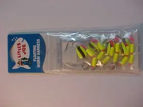 Little Joe Lr732 6 New Worm Harness Floating Keep Lr942 Chartreuse Gold Little Joe Lr732 6 New Worm Harness Floating Keep Lr942 Chartreuse Gold
