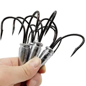 Lkyrui 708818263715 4pcs/box Tea Color Snagging Hooks Weighted Treble Fishing Hook Lkyrui 708818263715 4pcs/box Tea Color Snagging Hooks Weighted Treble Fishing Hook
