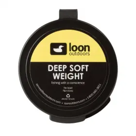 Loon F0105 Charcoal Non Toxic Reusable Tungsten Fishing Weight Putty 25 Grams 0.88 Oz Loon F0105 Charcoal Non Toxic Reusable Tungsten Fishing Weight Putty 25 Grams 0.88 Oz