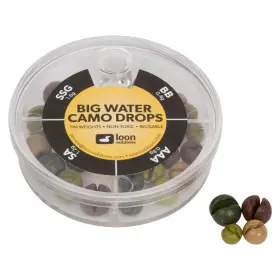 Loon Outdoors 782420072347 Camo Drops Split Shot 4 Division - Big Water