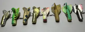 Luhr-jensen 049762544872 Luhr-jensen Jet Diver Trolling Divers 10-30 Size Salmon Lot Of 8 Luhr-jensen 049762544872 Luhr-jensen Jet Diver Trolling Divers 10-30 Size Salmon Lot Of 8