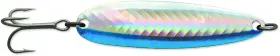 Luhr Jensen 049762642981 Luhr-jensen Krocodile Treble Hook 3.3 Inch 1 Oz. - Blue Silver Reflex Size