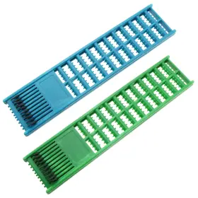 Luorng 28092-fhhl-c2 Fishing Hook Holder 2pcs 6x27cm Blue And Green Snelled Pl Luorng 28092-fhhl-c2 Fishing Hook Holder 2pcs 6x27cm Blue And Green Snelled Pl