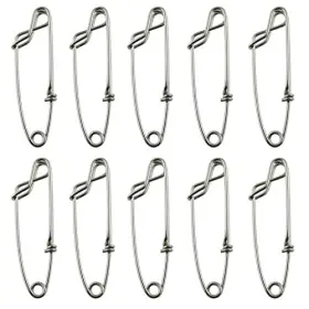 Luorng 29439-lsclip-8x2-oe10 10pcs Longline Snap Clips 8x2cm Stainless Steel Tuna For Floats Luorng 29439-lsclip-8x2-oe10 10pcs Longline Snap Clips 8x2cm Stainless Steel Tuna For Floats