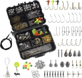 Madbite 445057661652 Freshwater Terminal Tackle Kits 181 Pcs Fishing Hooks Accesso