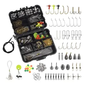 Madbite Mtttakprk-all-1 Freshwater Terminal Tackle Kits 181 Pcs Fishing Hooks Acce