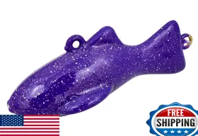 Magbay Lures B09c914d8c 6lb Downrigger Weight Dredge Fishing Sinker Vinyl Uncoated Purple Magbay Lures B09c914d8c 6lb Downrigger Weight Dredge Fishing Sinker Vinyl Uncoated Purple