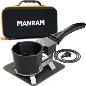Manram 445006882855 Electric Lead Melting Pot 4 Lbs - For Fishing Sinkers And Diy Metal