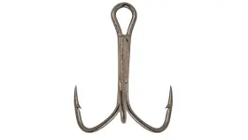 Matzuo 340011-2 Sickle Treble Hooks Size #2 Black Chrome Fishing Tackle - Matzuo 340011-2 Sickle Treble Hooks Size #2 Black Chrome Fishing Tackle -