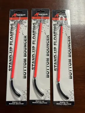 Matzuo America Mtz-suf12-c New 3 Chartreuse 12oz Stand-up Floating Bottom Bouncer Catfish Flathead