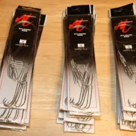 Matzuo Mh-nw-1 1 Lot Of 10 Pks 6 Size Hooks 60pcs 10.5 Inch Nylawire Rigs