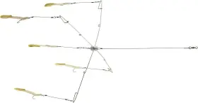 Matzuo Mr2090 Umbrella Striper Sandeel Rig With Eels Matzuo Mr2090 Umbrella Striper Sandeel Rig With Eels