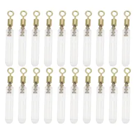 Micro Traders 894832182234 50pcs Silicone Float Waggler Adaptors Carp Fly Fishing Swivels Accessories