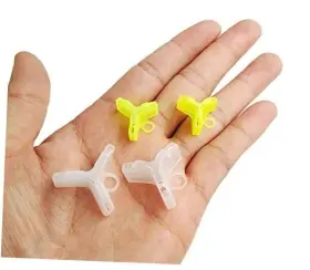 Milepet 742354881750 200/80pcs-4size Fishing Hook Bonnets Treble Covers For White&yellow-80pcs Milepet 742354881750 200/80pcs-4size Fishing Hook Bonnets Treble Covers For White&yellow-80pcs