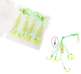 Milepetus 651721273732 Carp Fishing Baits Hook Lure Trap Luminous Hooks With Drum Type Spring Feeder Milepetus 651721273732 Carp Fishing Baits Hook Lure Trap Luminous Hooks With Drum Type Spring Feeder