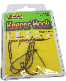 Mister Twister 024376340515 Keeper Hook 2 Bronze Kh5-2/0