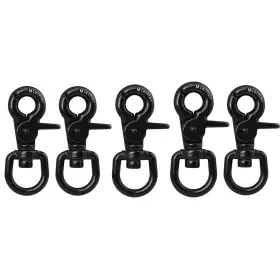 Mixiflor 726084024670 5 Pack Trigger Snap Hooks 2.65 Inch Heavy Duty Lobster Claw Clasps Scissor Snaps 3 Mixiflor 726084024670 5 Pack Trigger Snap Hooks 2.65 Inch Heavy Duty Lobster Claw Clasps Scissor Snaps 3