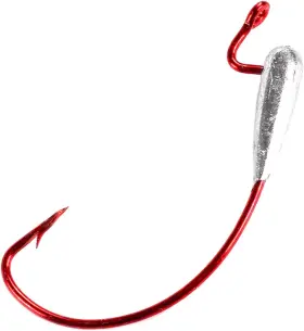 Mizugiwa 600736994415 Weighted Extra Wide Gap Hook Red 4/0 - 1/8 Oz 25-pack Mizugiwa 600736994415 Weighted Extra Wide Gap Hook Red 4/0 - 1/8 Oz 25-pack