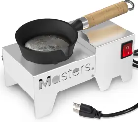 Molten Masters 445031079053 Mmasters Fast-heating Electric Lead Melting Pot 80 Oz Capacity Ideal For Bul
