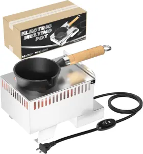 Molten Masters 744759961433 Electric Lead Melting Pot 5lb Capacity Melter For Fishing Weights Sinkers