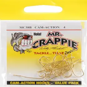 Mr. Crappie 445004957968 Team Mc38b 4 Cam-action Hooks Mr. Crappie 445004957968 Team Mc38b 4 Cam-action Hooks