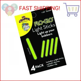Mr Crappie Fgs437-4g Mr. Flo Glo Light Green Mr Crappie Fgs437-4g Mr. Flo Glo Light Green