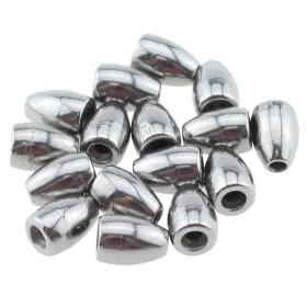 Mtqy 30338-bstfw-116-16 16pcs 1/16 Oz Bullet Sinker Tungsten Fishing Weights For Bass Pitch Inch