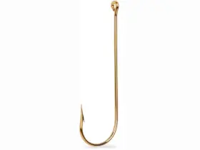 Mustad 023534030787 Aberdeen Hook #6 Gold 10pk Mustad 023534030787 Aberdeen Hook #6 Gold 10pk