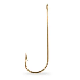 Mustad 023534032774 3261d Classic Cricket 4 Extra Long Shank Hook 100-pack Bronze Size