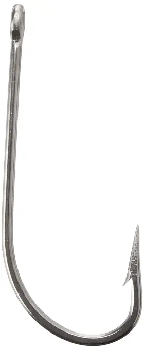Mustad 023534053441 Oshaughnessy Large Ring Forged - Stainless Steel 4/0