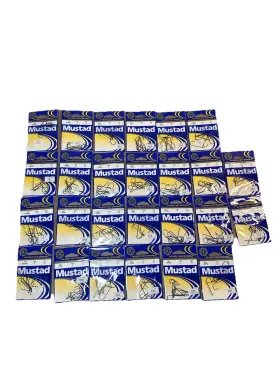 Mustad 023534093263 Lot Of 25 Fishing Hooks 37361 Size 2 10 Per Pack Mustad 023534093263 Lot Of 25 Fishing Hooks 37361 Size 2 10 Per Pack